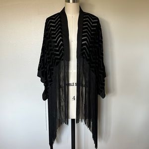 BCBG Fringe cover up